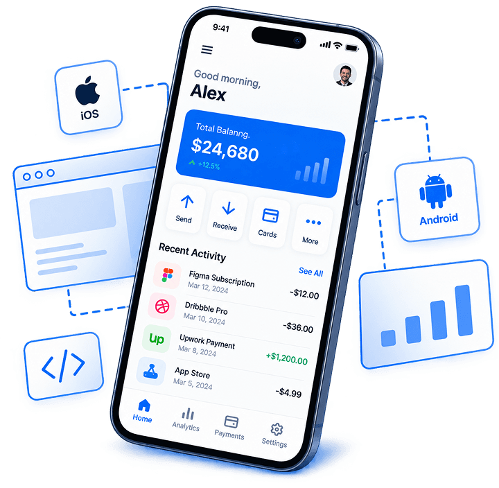 App Development work by Yuni Tech